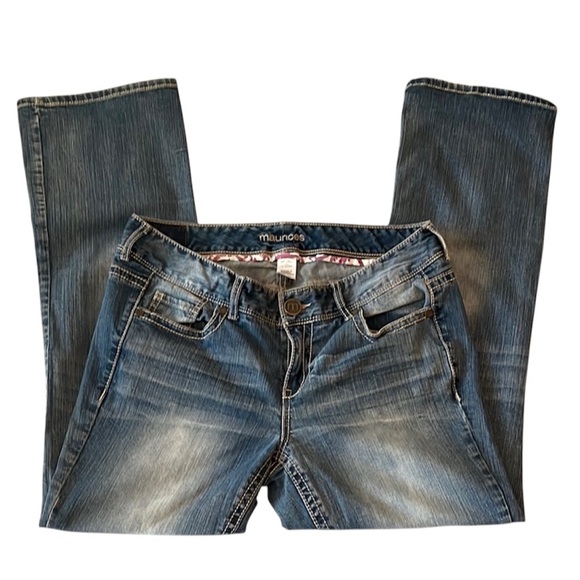 Maurices Denim - Maurices Blue Boot Cut Jeans with Vintage-Inspired Look
